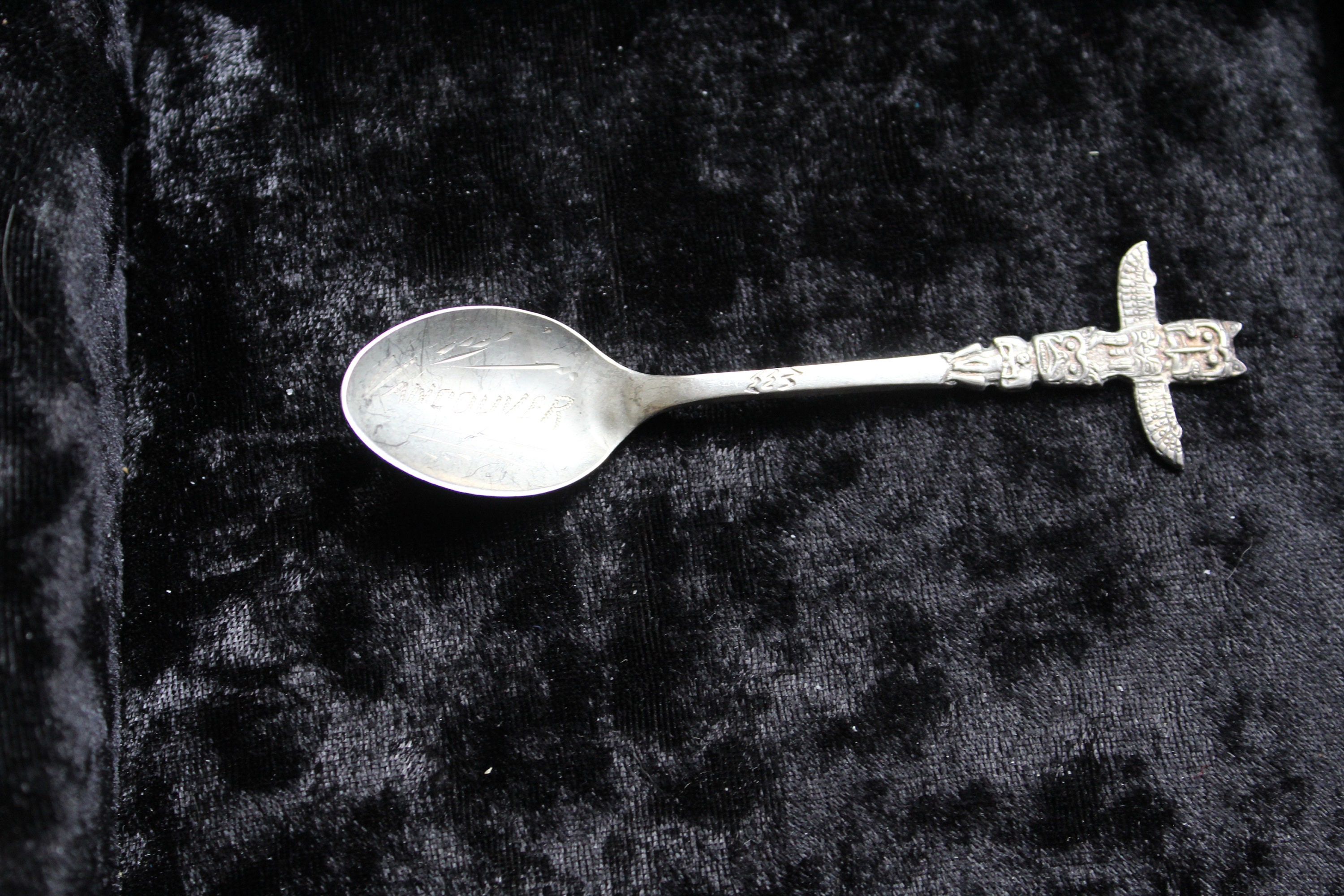 50〜60s silver spoon vintage バングル 2 ANTIQUE COLLECTIBLE SPOONS 8.25