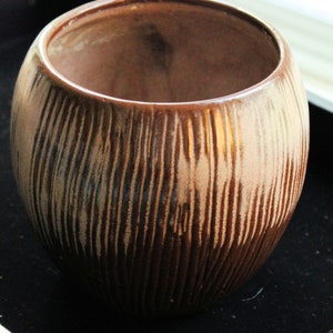 Frankoma pottery Tiki Mug T7