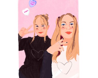 Colorful Digital Portraits