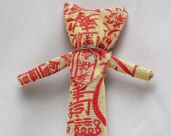 Poupée OMAMORI, poupée de paille, talisman, , ,