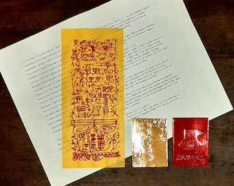 FORTUNA COMPLETA Bujeok, Fortuna Fulu, Talismano, 符箓, 부적