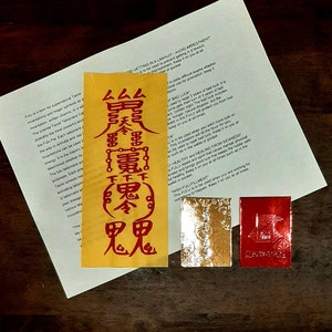 BUONA FORTUNA Bujeok, Fortuna Fulu, Talismano, 符箓, 부적