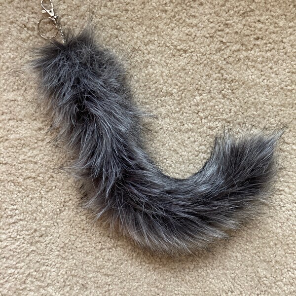 Faux Fur Fox Tail Etsy