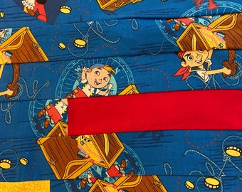 Jake and the Neverland Pirates Jellyroll Quilt