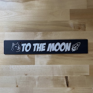 Billetworkz &quot;To The Moon&quot; License Plate Delete