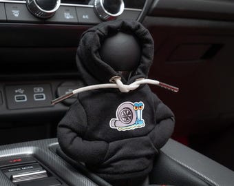 Mini Shift Knob Hoodie - Gary the Turbo Snail, Gear Shift Hoodie
