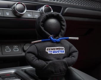Mini Shift Knob Hoodie - Remember the Buster, Gear Shift Hoodie