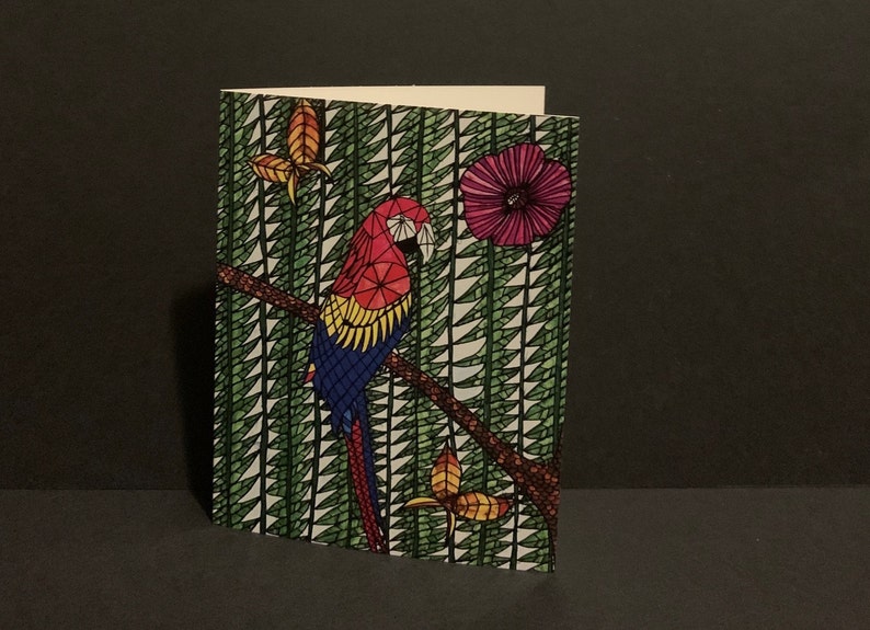 10-pack Parrot Notecards