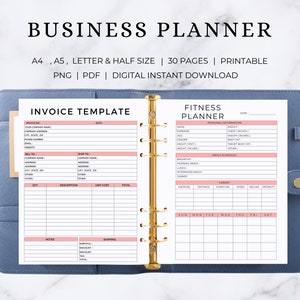 Business Planner | Business Planner Template | Business Plan Printable | Business Planner Small Business  | Business Planners Bundle