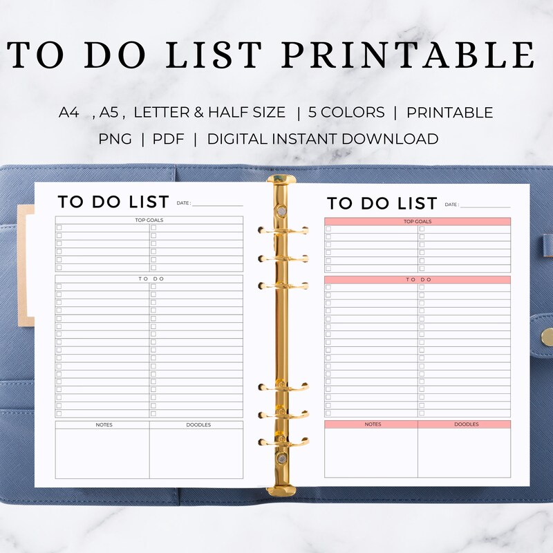 To Do List Notepad - Etsy