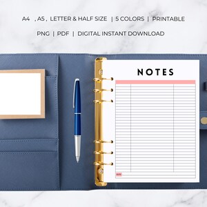 Work From Home Planner | Work From Home Planner Printable | Work From Home Digital Planner image 5