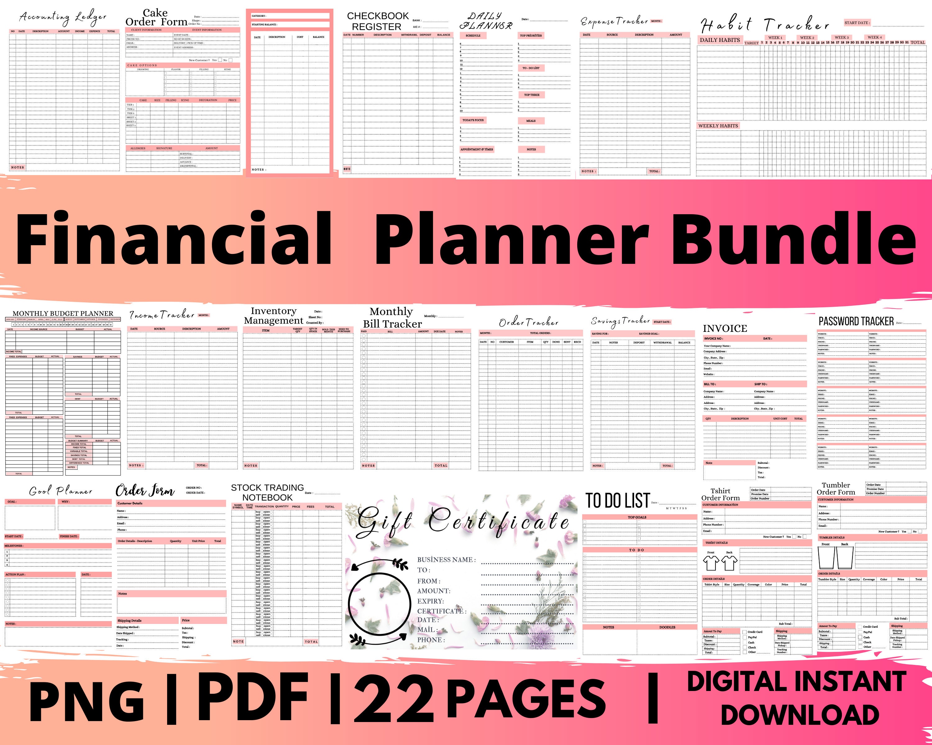 financial-planner-printable-finance-planner-printable-etsy