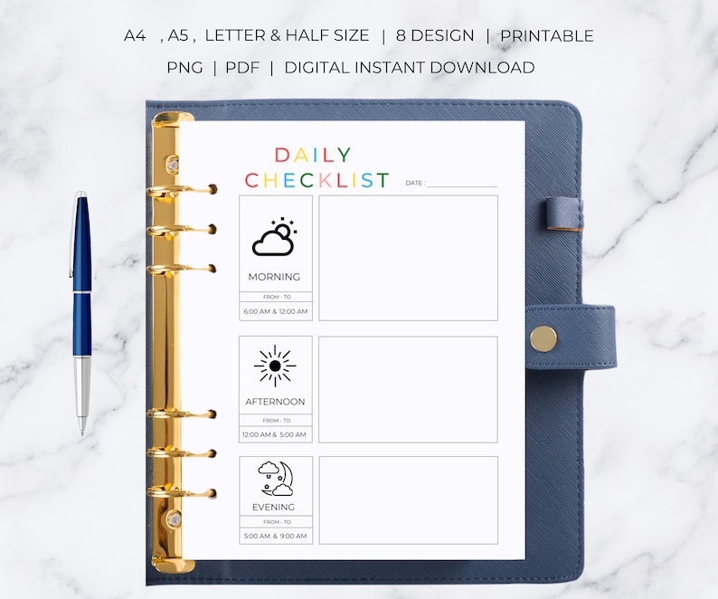 Daily Chore Chart for Kids | Daily Schedule | Daily Routine | Daily ...