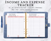 İncome And Expense Planner | İncome And Expense Tracker | İncome And Expense Printable | İncome And Expense Template | İncome And Expense