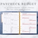 Paycheck Budget Printable | Budget by Paycheck | Paycheck Plan | Bi Weekly Budget | Paycheck Budget Tracker | Budget Template