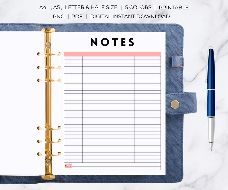 Work From Home Planner | Work From Home Planner Printable | Work From Home Digital Planner image 3