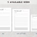 Printable Planner Bundle, Simple Planner Printable, Digital Planner ...