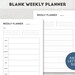 see more listings in the Printable Planners section