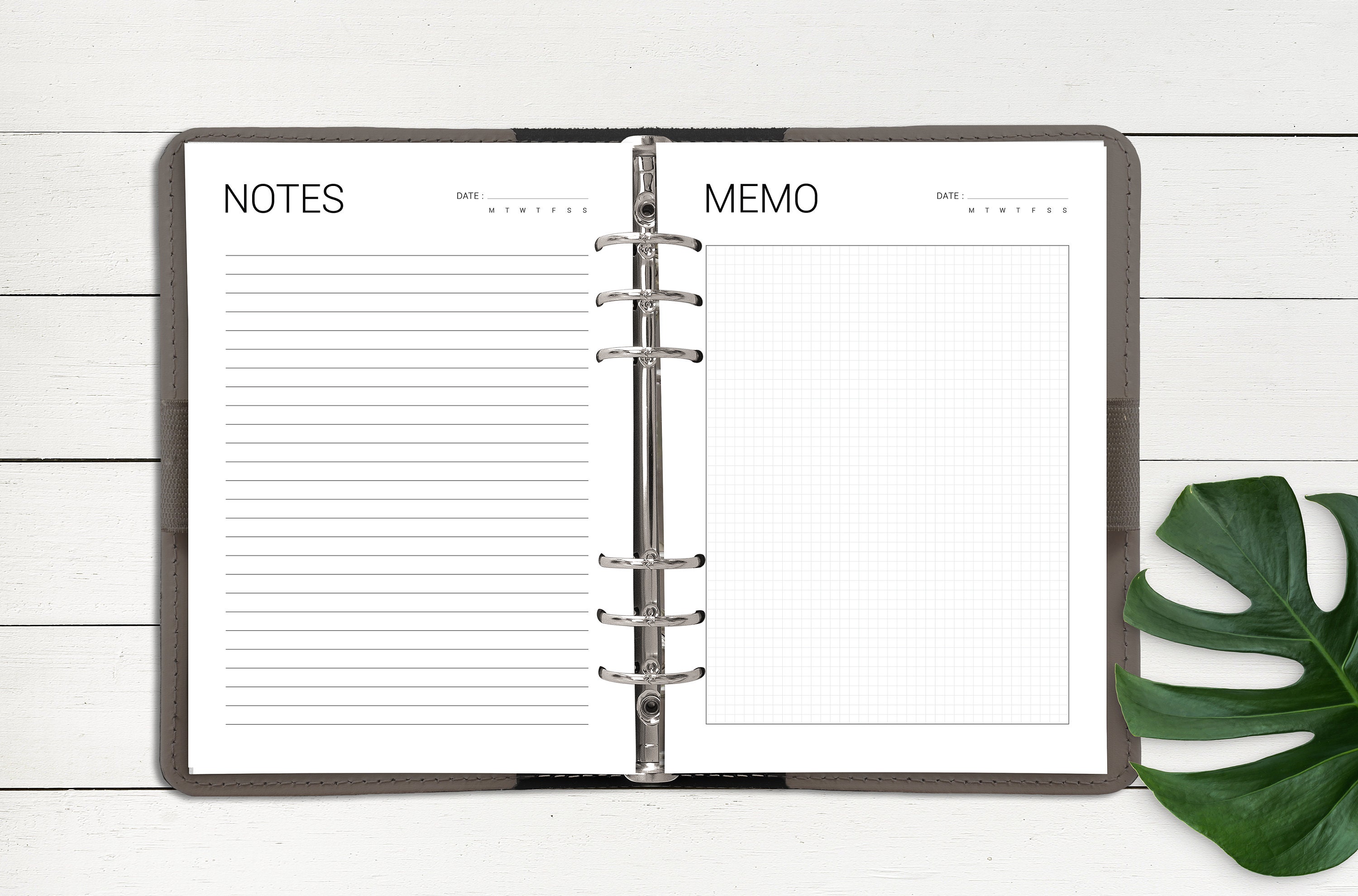Notes Printable Printable Notes Page Notes Printable Etsy