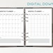 Printable Planner Bundle, Simple Planner Printable, Digital Planner ...