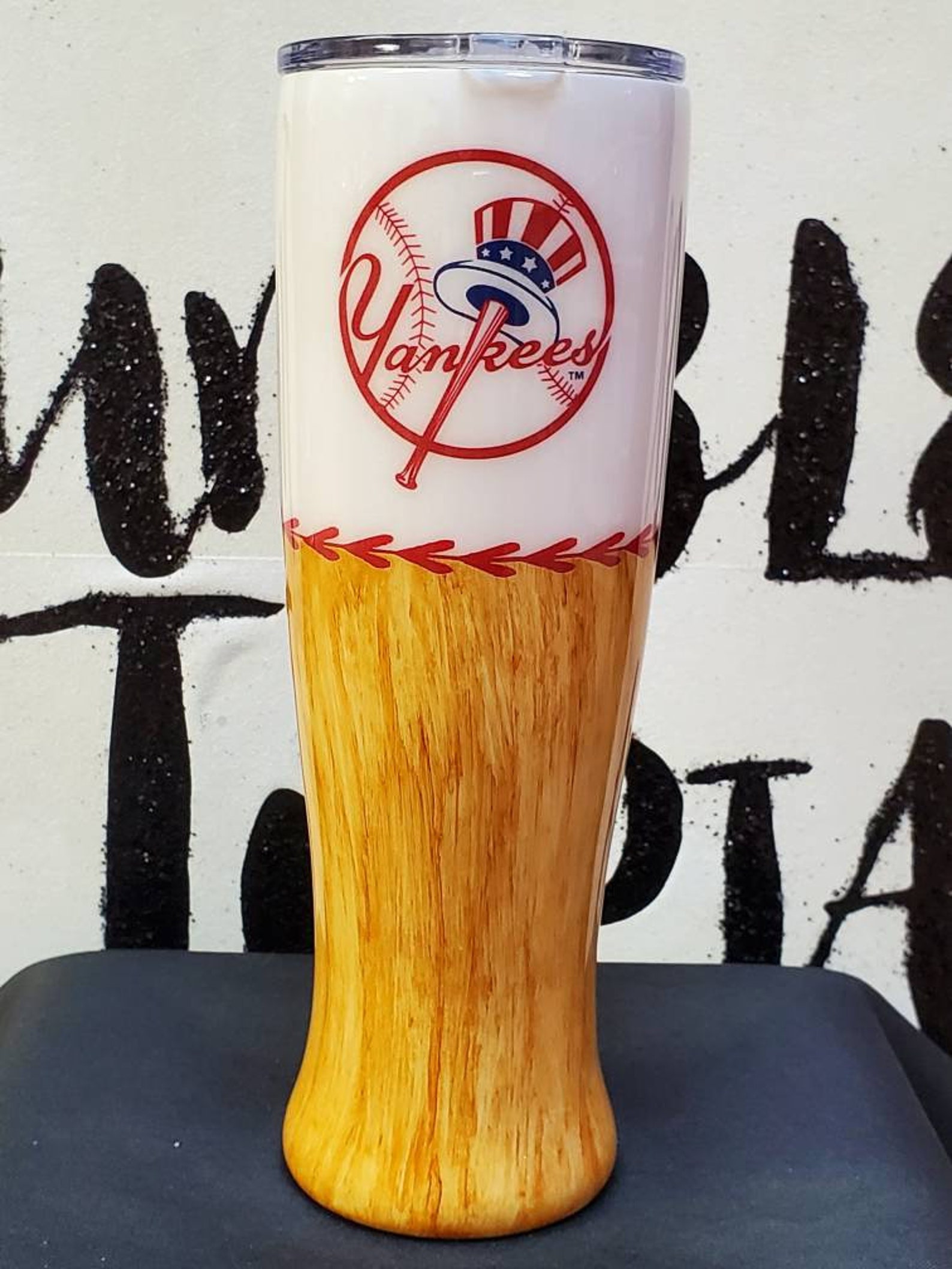 Baseball Bat Your Team Tumbler Cups Etsy