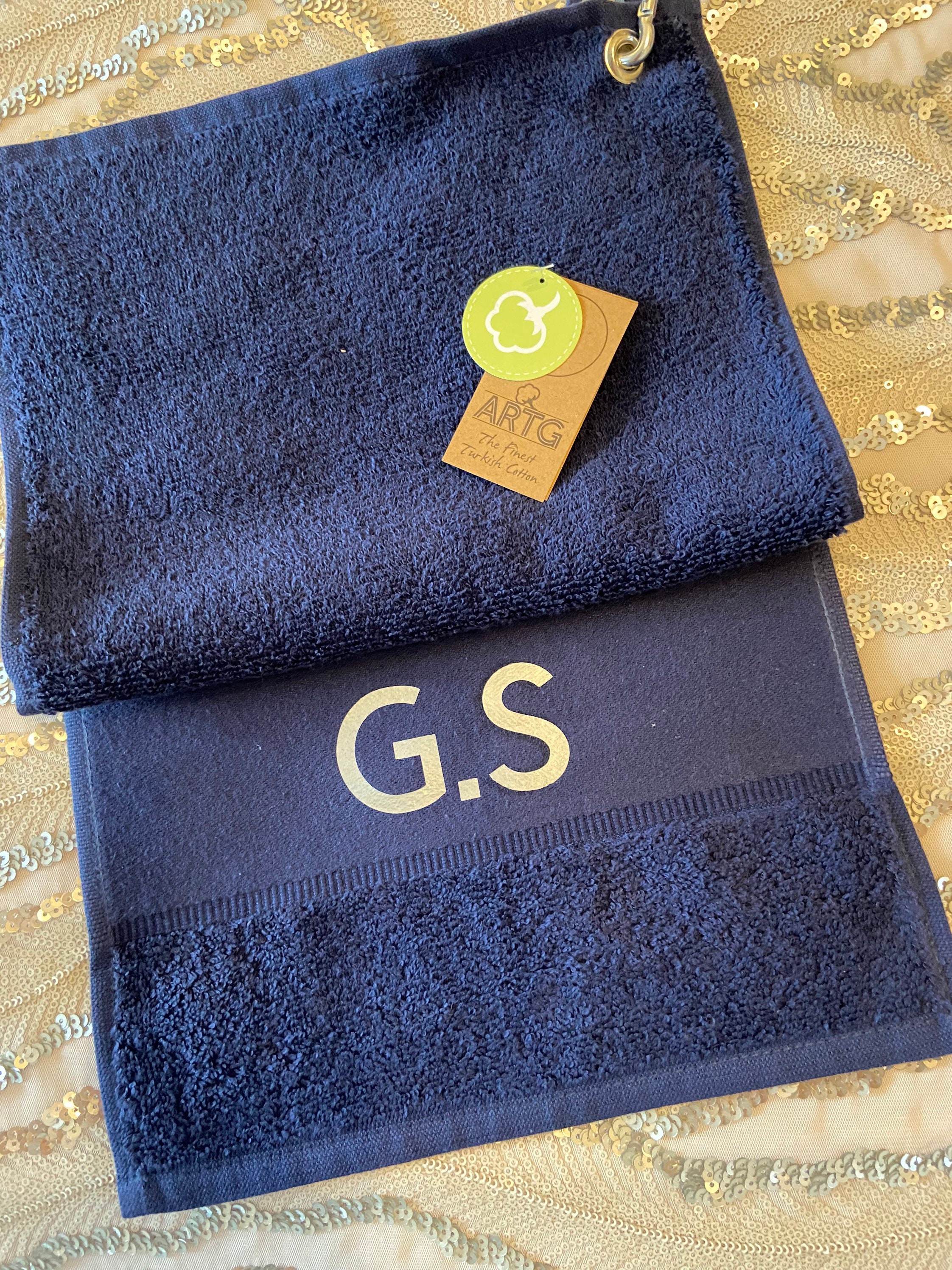 Personalised Golf Towel Golfing Towel Clip on Towel Etsy UK