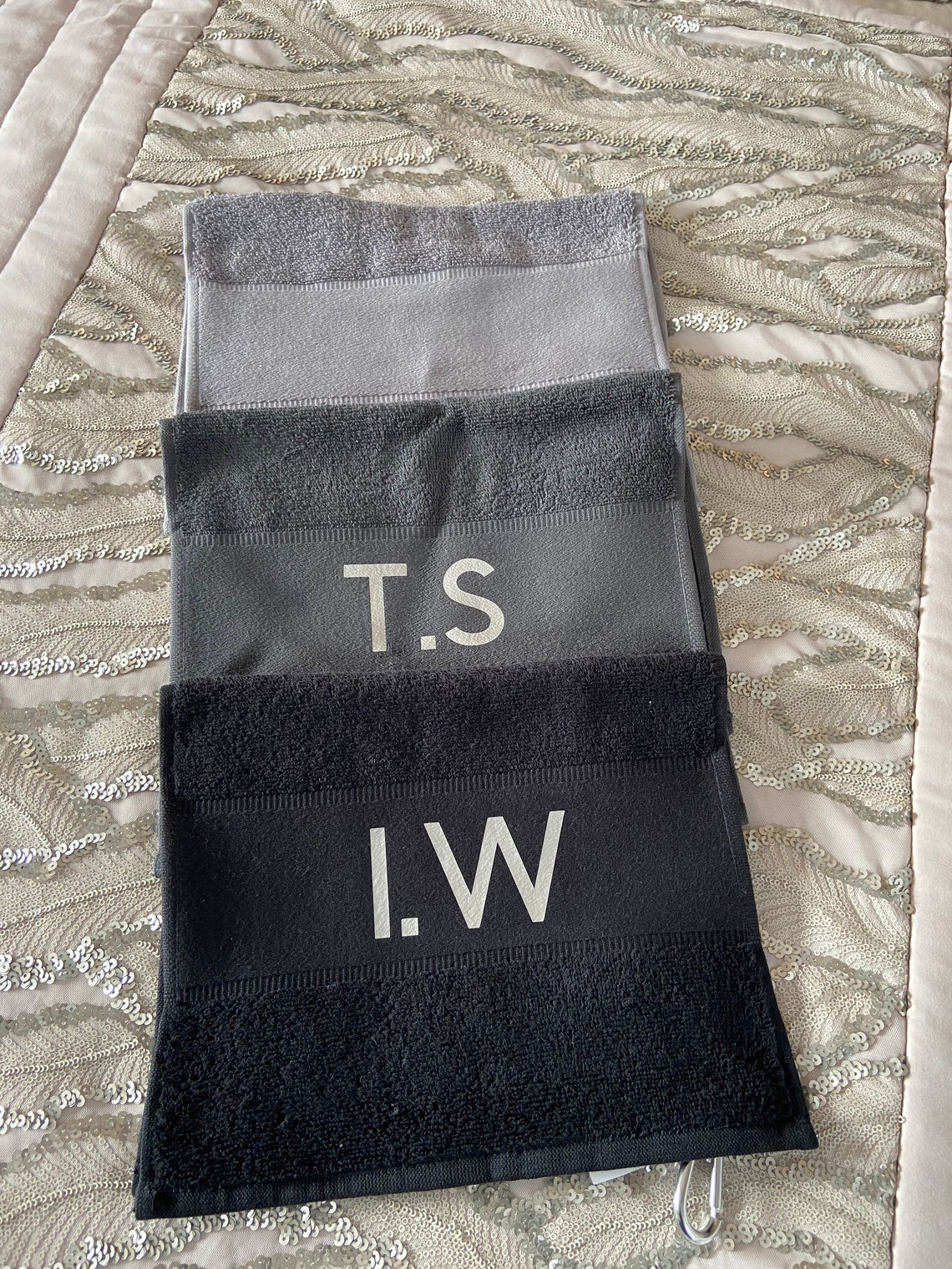 Personalised Golf Towel Golfing Towel Clip on Towel Etsy UK