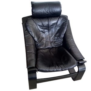 Vintage Kroken armchair by Åke Freebytes for Nelo Möbel, 1970s
