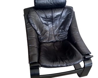 Vintage Kroken armchair by Åke Freebytes for Nelo Möbel, 1970s