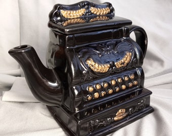 Vintage Teekanne Vintage Keramik Wasserkocher/Vintage einzigartiges Design Teekanne/Made in England/