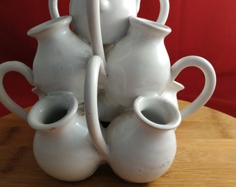 Vintage Studio Vase en céramique / Pot / , milieu du siècle, vintage.Via Porto, Italie