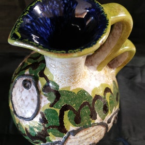 Vintage Vase Marei Keramik No1303. – West German Pottery Fat Lava – Mid Century Design – 1960s 1970s Hippie Flower Power Home Décor
