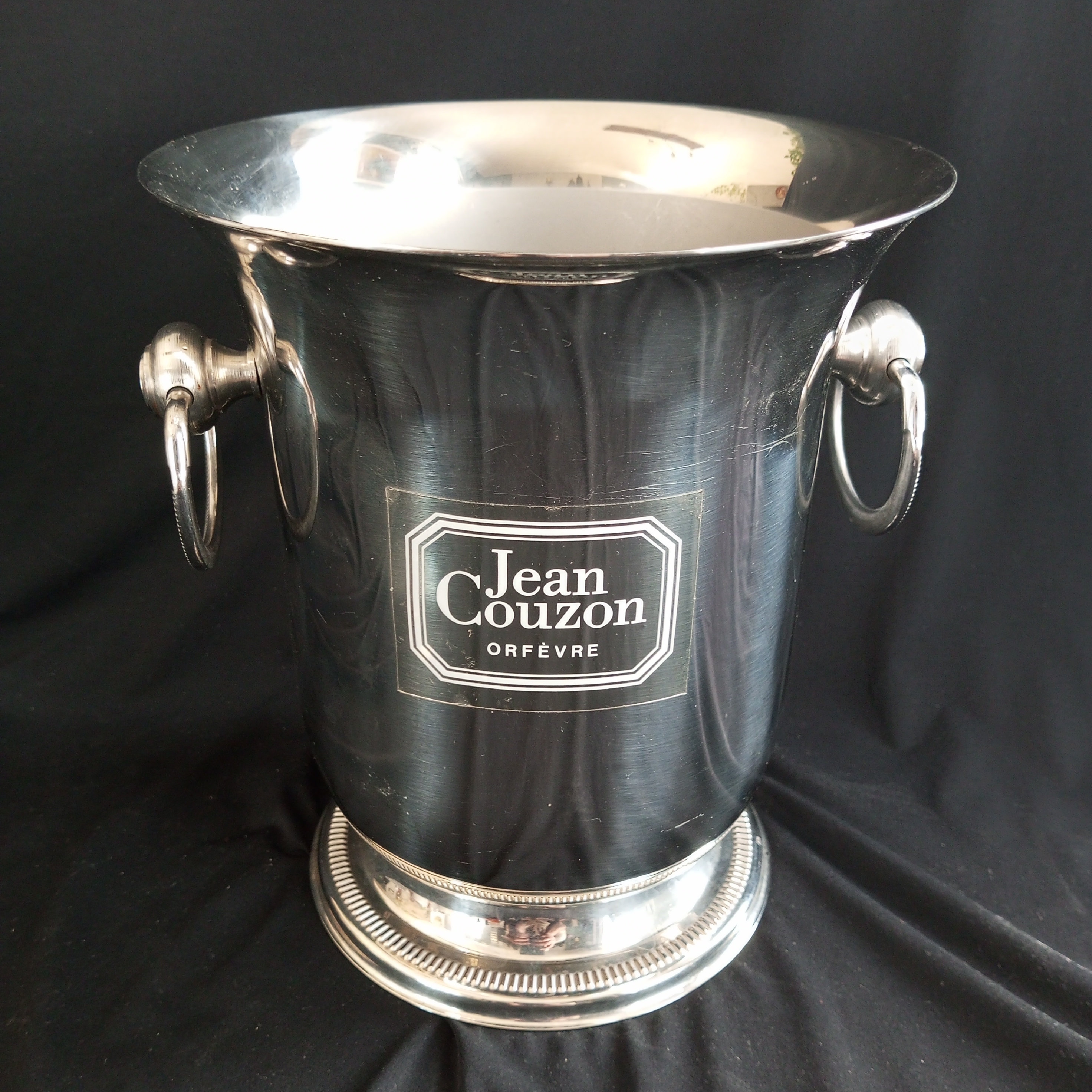 French Jean Couzon Champagne Bell Bucket Bottle Etsy