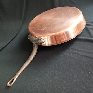 Vintage Copper Pan /Saucepan/French Cuisine/Kitchenware/Weight 1.5kg/