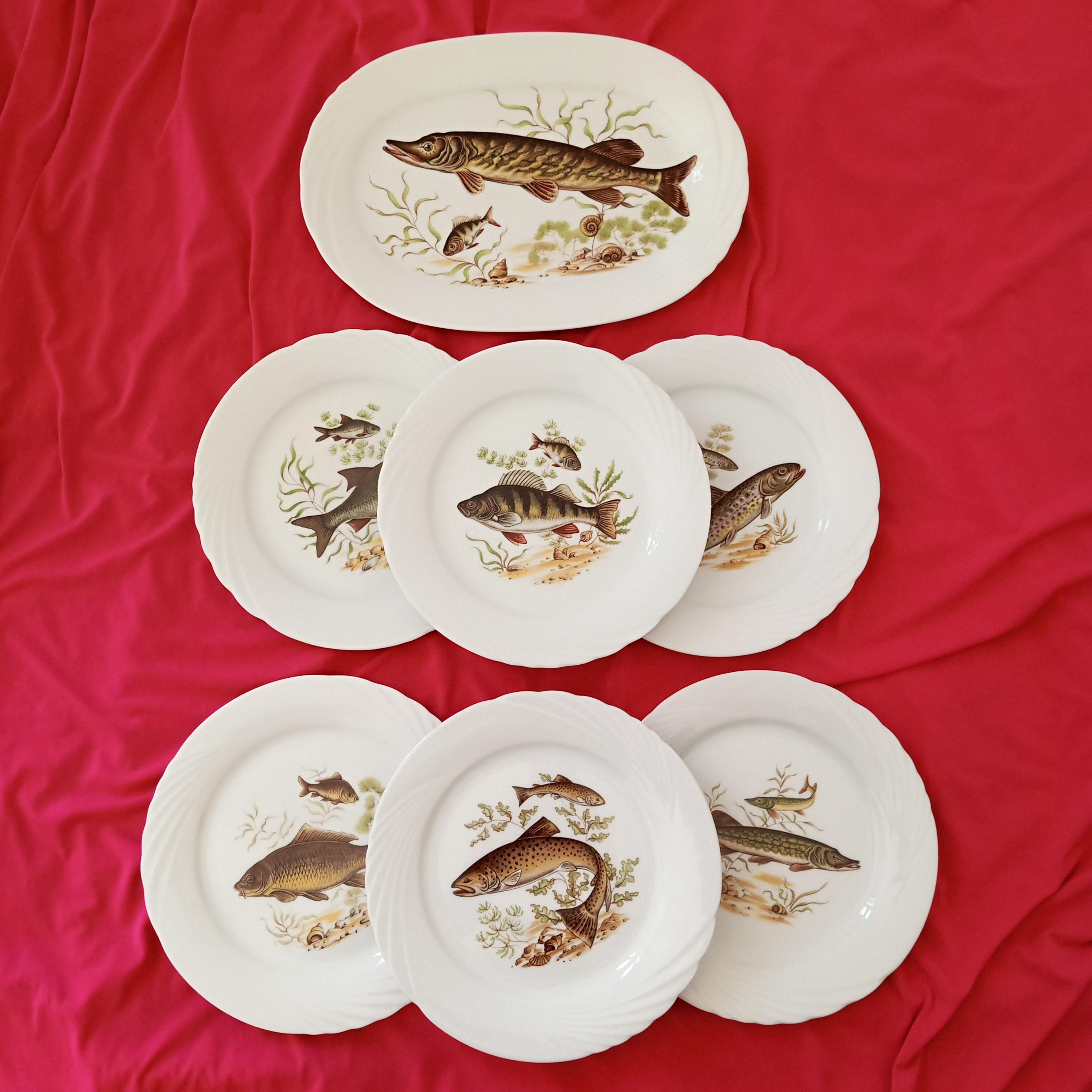 Fish plate bavaria - Etsy 日本