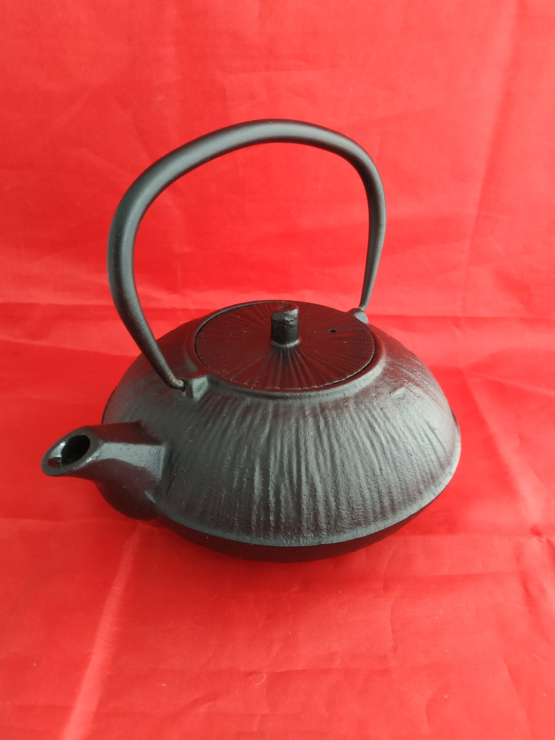 Vintage Japanese Cast Iron Teapot.cast Iron Teapots Iron Jug Etsy