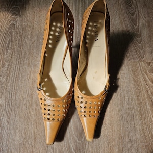 Prada Heels 38 - Etsy