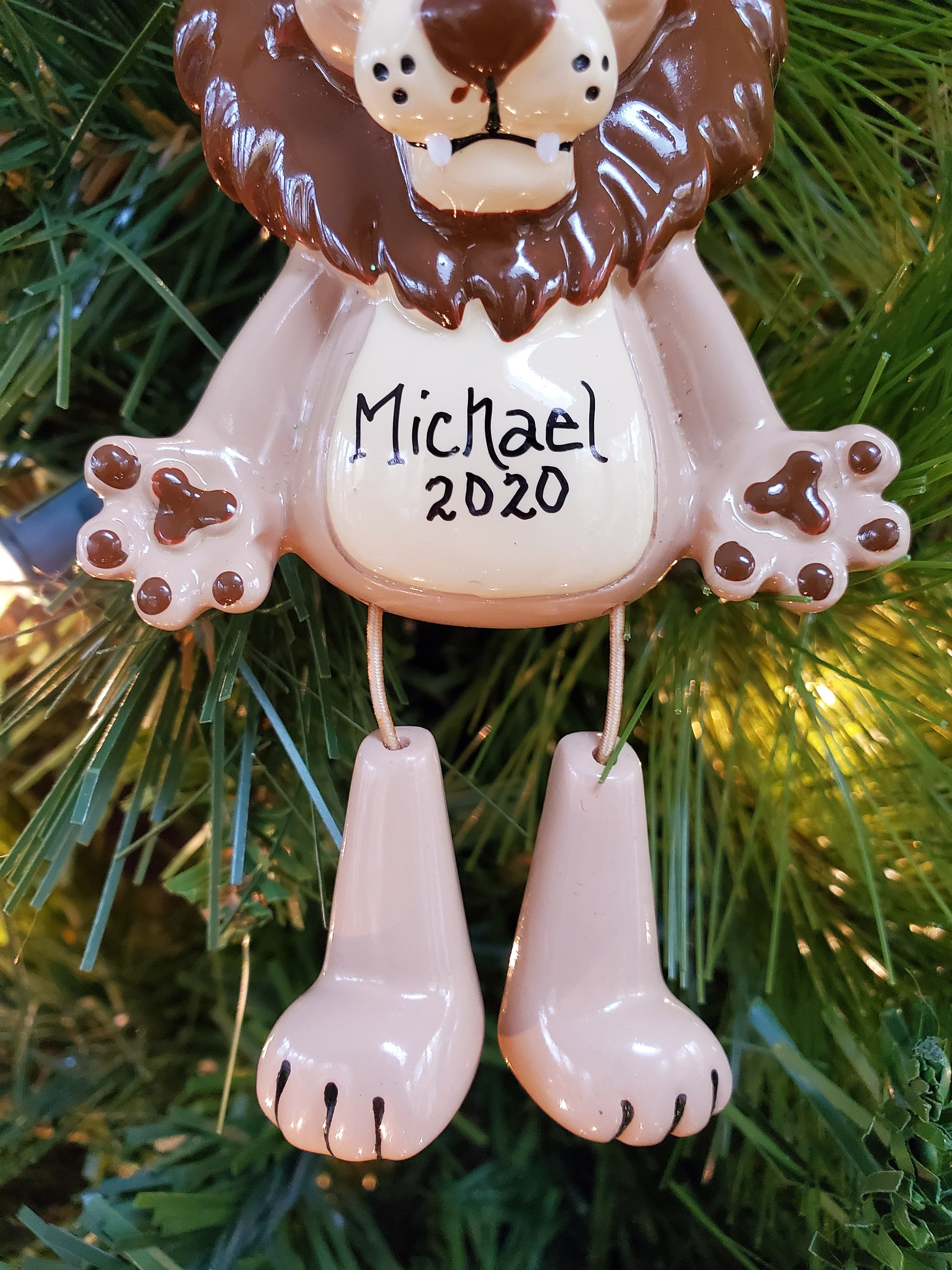 Lion Christmas Ornaments 