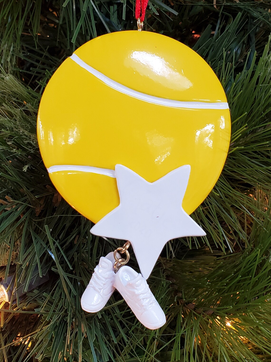 Tennis Ball Ornament Tennis Ornament Tennis Ball Christmas Etsy