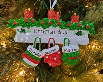 Family Multiple Ornament - Family Christmas Ornament - Multiple Family Ornament - Family Ornament - Christmas Ornament for family