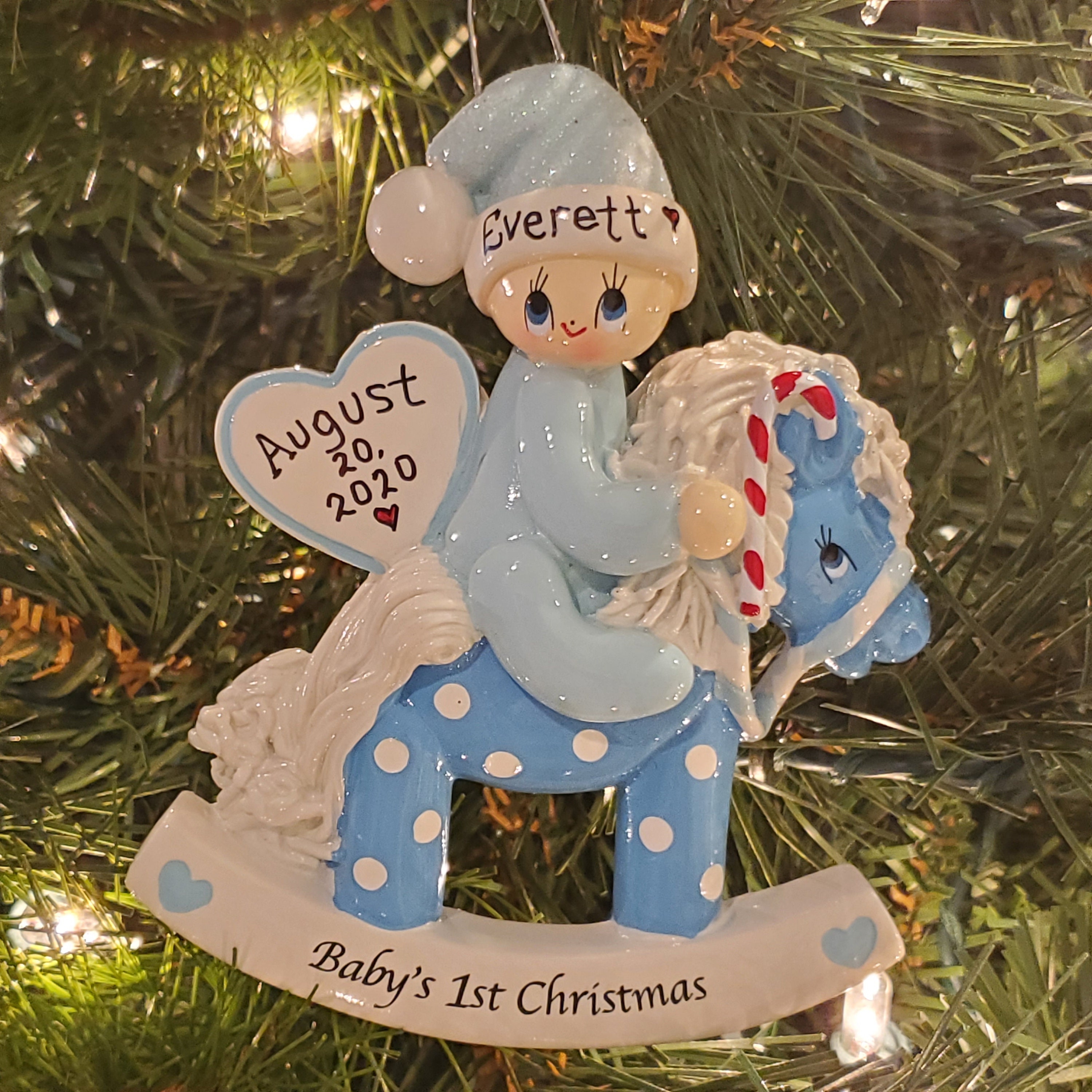 Baby's First Ornament Baby Boy First Ornament Baby Girl Etsy