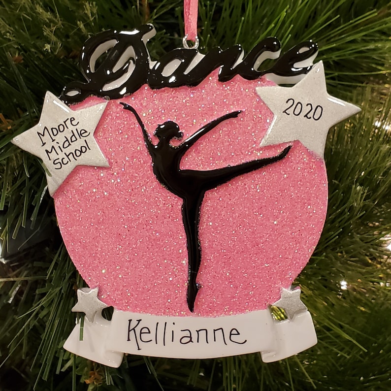 Girl's Dance Ornament Dance Ornament Dance Christmas Etsy