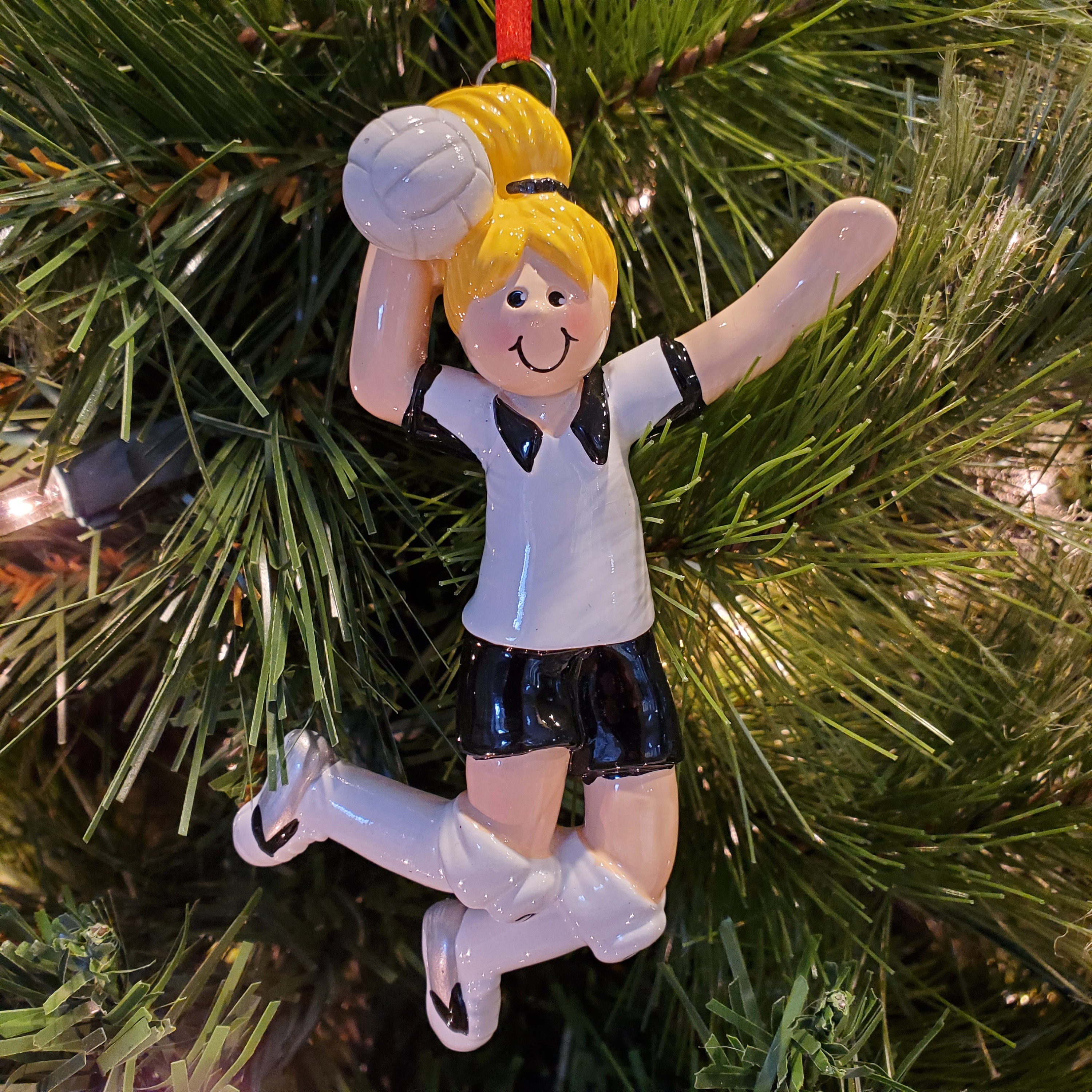 Volleyball Christmas Ornament 