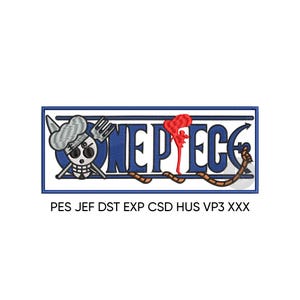 Design Anime Manga| Pirate |Sanji Embroidery Machine File Pes Jef Dst Vp3 Exp Hus Csd Xxx