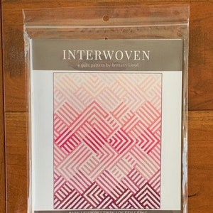 Interwoven Quilt Pattern by Brittany Lloyd LBS-108