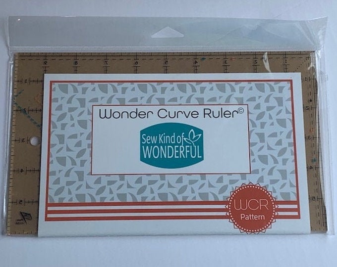 Wonder Curve Ruler Sew Kind of Wonderful Curved Quilting Ruler Etsy