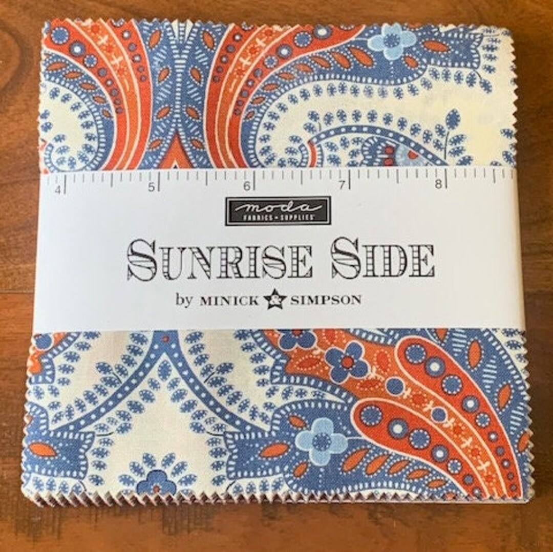 Sunrise Side Charm Pack 42 Squares 5 Minick Simpson for Moda Fabrics