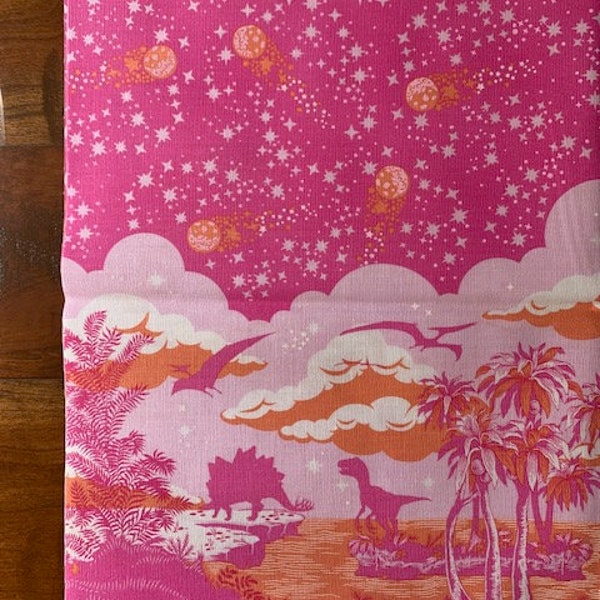 Meteor Showers in Blush | Roar Fabric by Tula Pink (Half Yard) PWTP226.BLUSH