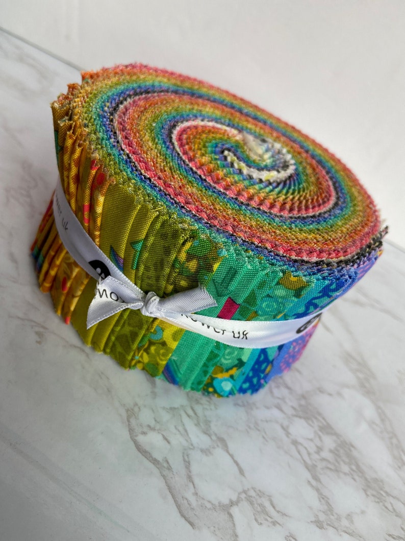 Alison Glass Sun Print 2021 Pre-Cut Jelly Roll Fabric 40 Pieces