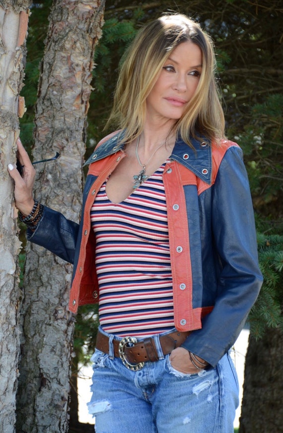 Rare 70s leather jacket